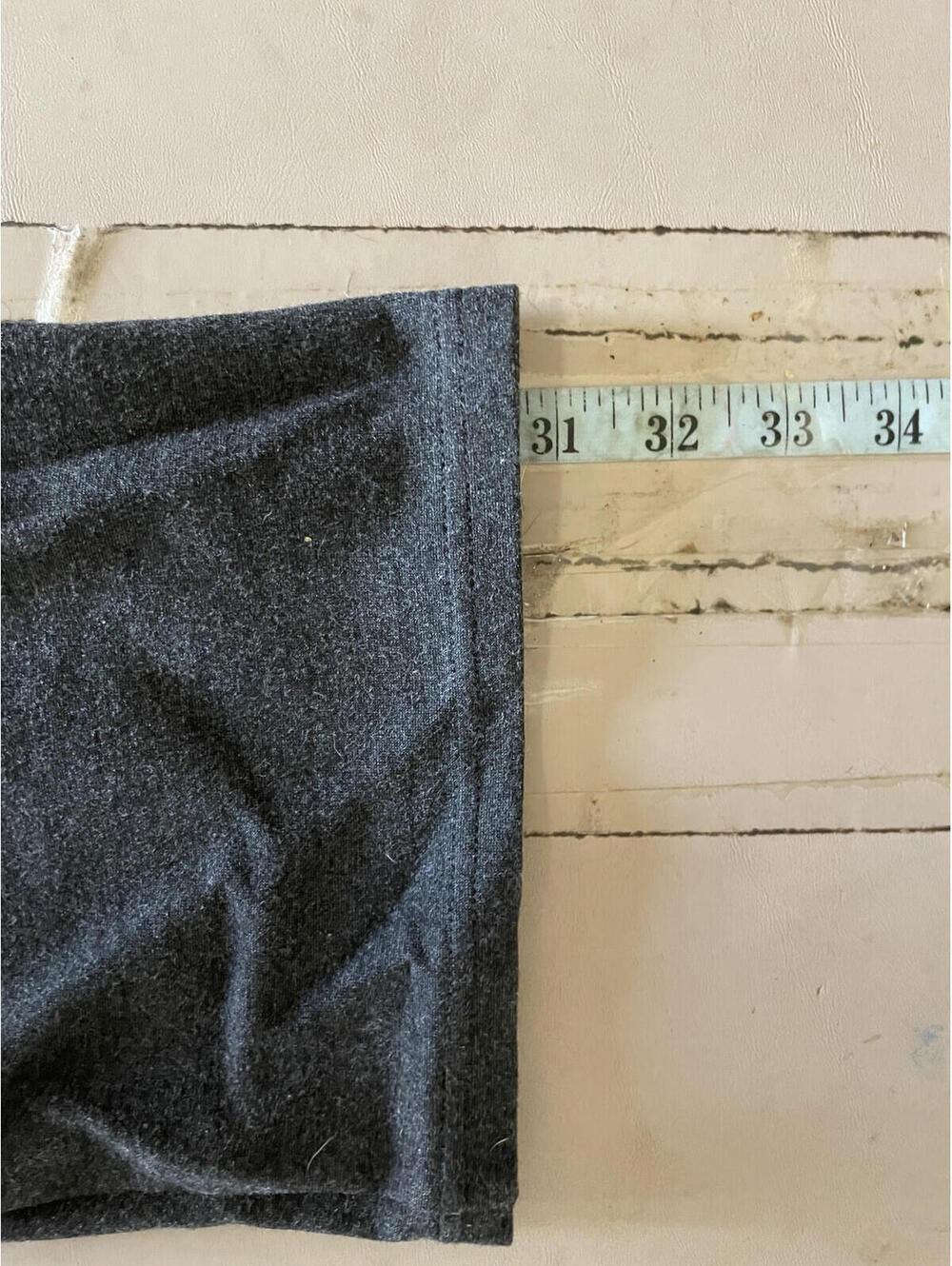 Calvin Klein L Activewear  Charcoal Grey Black Boot Leg - Picture 3 of 7